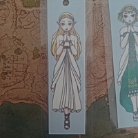 Zelda Double-Sided Bookmark Breath of the Wild and Tears of the Kingdom - Thumbnail 2