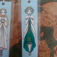Zelda Double-Sided Bookmark Breath of the Wild and Tears of the Kingdom - Thumbnail 3