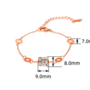 Rose Gold Ladies' Bracelets-3