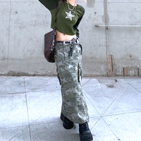 RETRO STAR  CROPPED SWEATSHIRT - Thumbnail 4