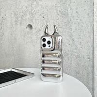 Devil Horns Puffer iPhone Case For IPhone 14/13/15/12 Pro Max - Thumbnail 6