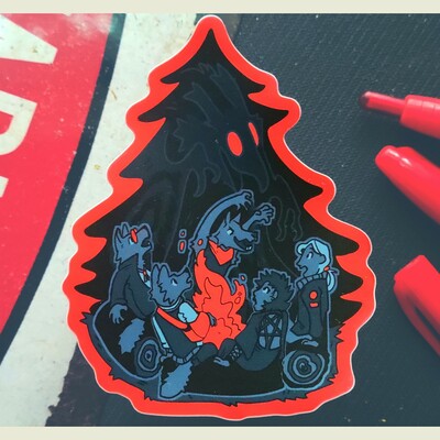 Campfire tales | sticker