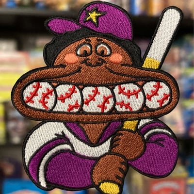 Garbage patch kids mouth phill patch (iron-on)