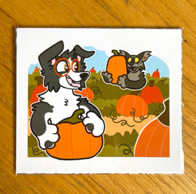 PUMPKIN PATCH Mini Print