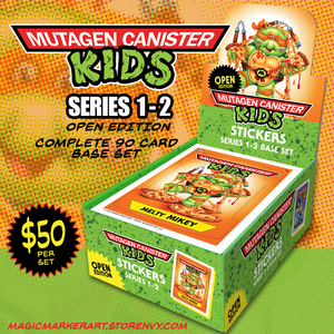ま*郎様 THE BULK Vol.1＆Vol.2 2本セット Mutagen Canister Kids Trading Cards - Series 1-2 Base Set Mini Box