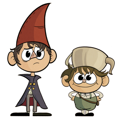 Over the garden wall stickers