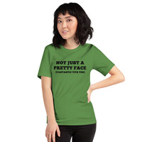 Not just a pretty face, fantastic tits too T-shirt Unisex - Thumbnail 12