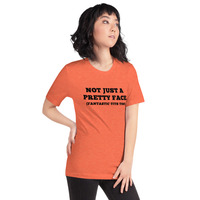 Not just a pretty face, fantastic tits too T-shirt Unisex - Thumbnail 20