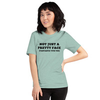 Not just a pretty face, fantastic tits too T-shirt Unisex - Thumbnail 24