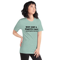 Not just a pretty face, fantastic tits too T-shirt Unisex - Thumbnail 26