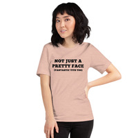 Not just a pretty face, fantastic tits too T-shirt Unisex - Thumbnail 30
