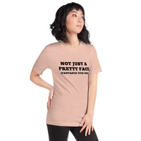 Not just a pretty face, fantastic tits too T-shirt Unisex - Thumbnail 32