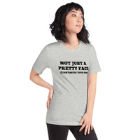 Not just a pretty face, fantastic tits too T-shirt Unisex - Thumbnail 38