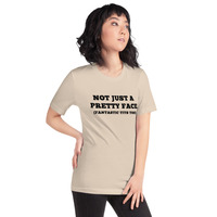 Not just a pretty face, fantastic tits too T-shirt Unisex - Thumbnail 50