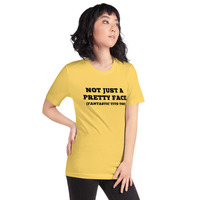 Not just a pretty face, fantastic tits too T-shirt Unisex - Thumbnail 56