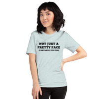 Not just a pretty face, fantastic tits too T-shirt Unisex - Thumbnail 60