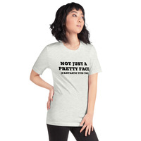 Not just a pretty face, fantastic tits too T-shirt Unisex - Thumbnail 74