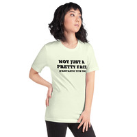 Not just a pretty face, fantastic tits too T-shirt Unisex - Thumbnail 80