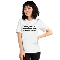 Not just a pretty face, fantastic tits too T-shirt Unisex - Thumbnail 84