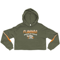 2F Racing Cropped Hoodie (Green) - Thumbnail 3