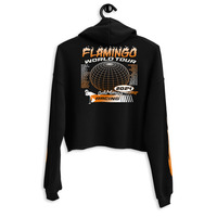 2F Racing Cropped Hoodie (Black) - Thumbnail 1