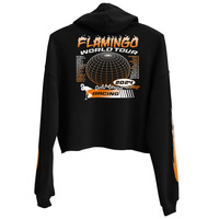 2F Racing Cropped Hoodie (Black) - Thumbnail 5