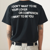 Free Shipping-"I WANT TO KNOW MORE ABOUT YOU" TEE - Thumbnail 1