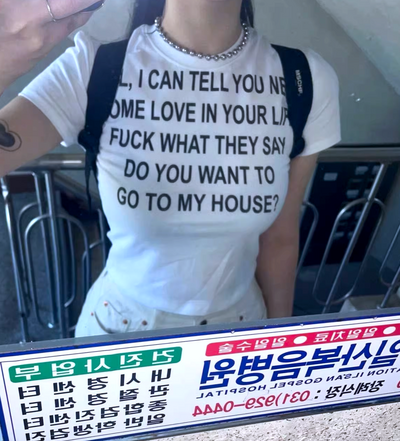 Free Shipping-"GIRL I CAN TELL YOU NEED SOME LOVE IN LIFE" BABY TEE