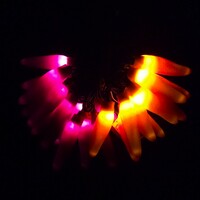 Halloween - Fall - LED Chili Pepper string lights - 50 Peppers per string - Orange, Purple, Combo- 13.5 ft - free ship - Thumbnail 1