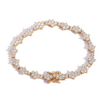 Zircon Copper Decoration Women's Bracelet
