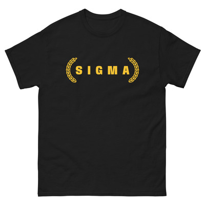 Sigma unisex classic tee