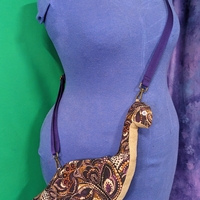 Bag-O-Saurs: Bronto - Purple & Brown (Prototype) - Thumbnail 2