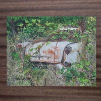 Sad 'N' Blue, By N.E.Thompson, Art Print - Thumbnail 1