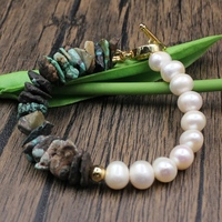 Copper wire bracelet, flower bracelet for her - Thumbnail 1