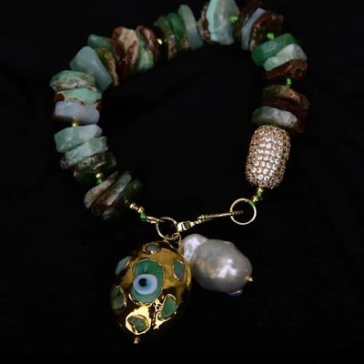 Copper wire bracelet, flower bracelet for her