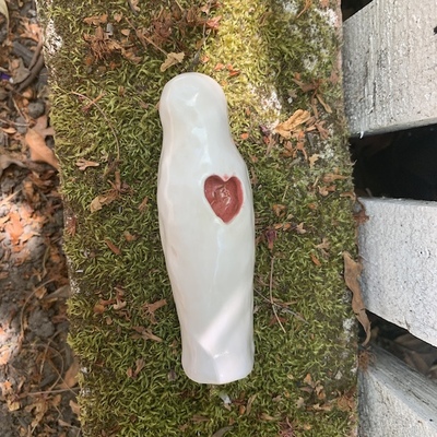 sarcophagus with heart
