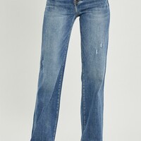 Risen High Rise Straight Jean - Thumbnail 1