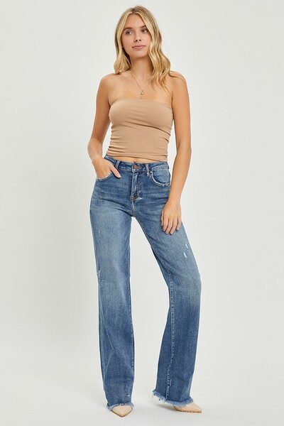 Risen High Rise Straight Jean
