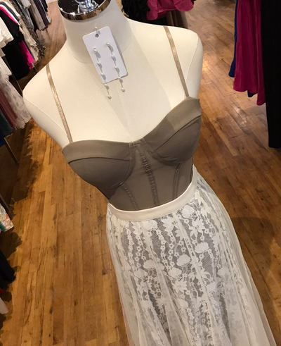 Sweetheart Mesh Bodysuit