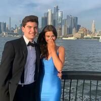 Elegant Straps Blue Mermaid Backless Evening Dresses - Thumbnail 1