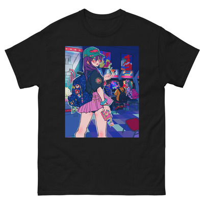 Arcade girl nisex classic tee
