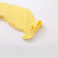 Yellow Lace Up Cardigan - Thumbnail 5