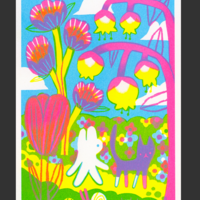"Spring Walk" by Odd Rabbits (Marlowe Pody) -Framed- - Thumbnail 1