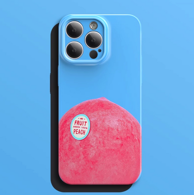 100% FRESH PEACH IPHONE CASE 