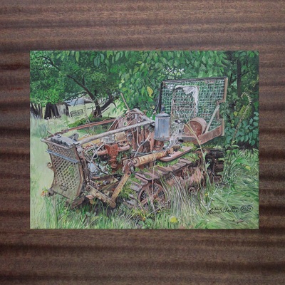 The crawler, by n.e.thompson, art print