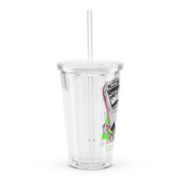 Astro City Girl Clear plastic tumbler - Thumbnail 2