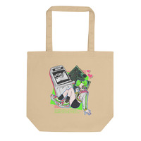 Astro City Girl Eco Tote Bag - Thumbnail 1