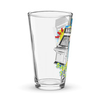 MVS Girl Shaker pint glass - Thumbnail 2