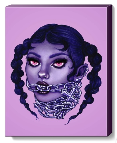 11x14 Canvas print 'Hair of the Dogma'