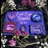 Evil Eyes 5 PACK fridge magnets LIMITED EDITION - Thumbnail 2